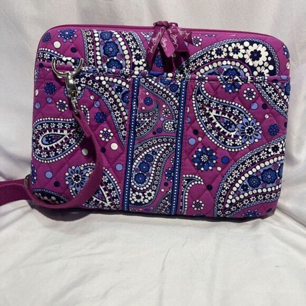 Vera Bradley Boysenberry Hard Case Laptop /Tablet Case